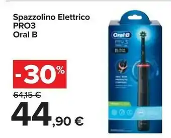 Carrefour Oral b Spazzolino Elettrico Pro3 offerta