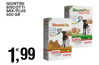 Gecop GIUNTINI BISCOTTI MIX/PLUS 500 GR offerta