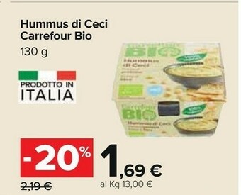 Carrefour - Hummus di Ceci 130 g(ml)