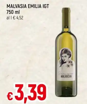 Famila MALVASIA EMILIA IGT 750 ml offerta