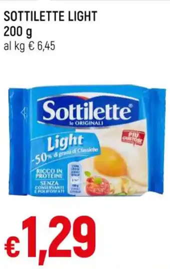 Famila SOTTILETTE LIGHT 200 g offerta