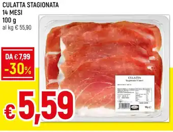 Famila CULATTA STAGIONATA 14 MESI 100 g offerta