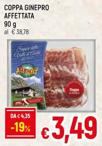 Famila COPPA GINEPRO AFFETTATA 90 g offerta