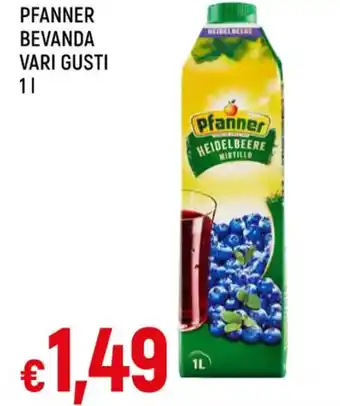 Famila PFANNER BEVANDA VARI GUSTI 1 l offerta