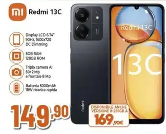 Expert Redmi 13C offerta