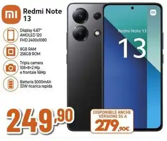 Expert Redmi Note 13 offerta