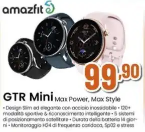 Expert amazfit GTR Mini offerta
