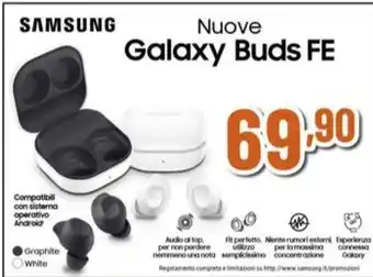 Expert SAMSUNG Galaxy Buds FE offerta