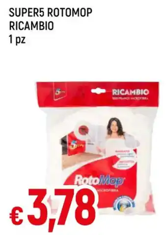 Famila SUPER5 ROTOMOP RICAMBIO 1 pz offerta