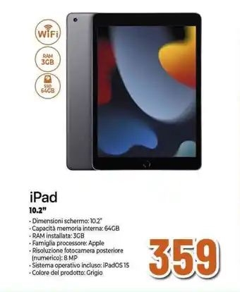 Expert iPad 10.2" offerta