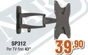 Expert SP312 Per TV fino 43" offerta