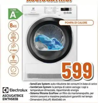 Expert Electrolux ASCIUGATRICE EW7H583B offerta