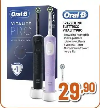 Expert Oral B SPAZZOLINO ELETTRICO VITALITYPRO offerta