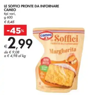 Bennet LE SOFFICI PRONTE DA INFORNARE CAMEO tipi vari, g 600 offerta
