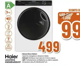 Expert Haier LAVATRICE HW90B14959U1IT offerta