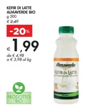Bennet KEFIR DI LATTE ALMAVERDE BIO g 500 offerta
