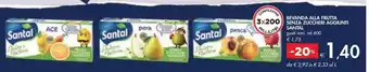 Bennet BEVANDA ALLA FRUTTA SENZA ZUCCHERI AGGIUNTI SANTAL gusti vari, ml 600 offerta
