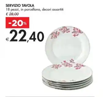 Bennet SERVIZIO TAVOLA offerta