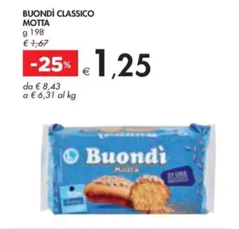 Bennet BUONDÌ CLASSICO MOTTA offerta