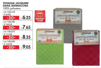 Bennet TOVAGLIA JACQUARD DAMA ANTIMACCHIA offerta
