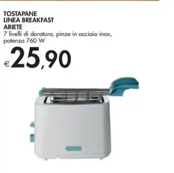 Bennet TOSTAPANE LINEA BREAKFAST ARIETE offerta