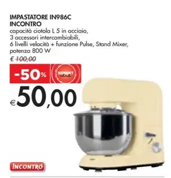 Bennet IMPASTATORE IN986C INCONTRO offerta
