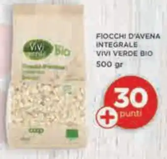 Coop FIOCCHI D'AVENA INTEGRALE VIVI VERDE BIO 500 gr offerta