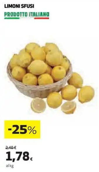Coop LIMONI SFUSI offerta