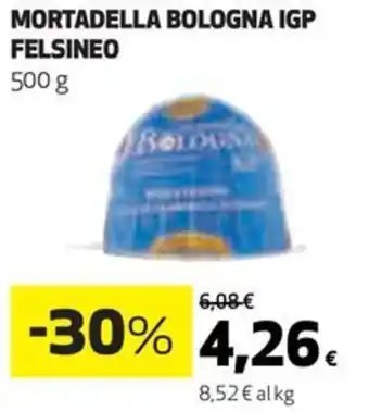 Coop MORTADELLA BOLOGNA IGP FELSINEO 500 g offerta