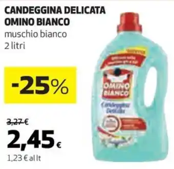 Coop CANDEGGINA DELICATA OMINO BIANCO muschio bianco 2 litri offerta