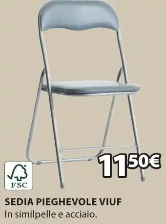 JYSK SEDIA PIEGHEVOLE VIUF offerta