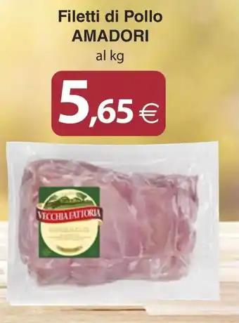 Docks Cash&Carry Filetti di Pollo AMADORI al kg offerta