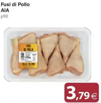 Docks Cash&Carry Fusi di Pollo AIA g 950 offerta
