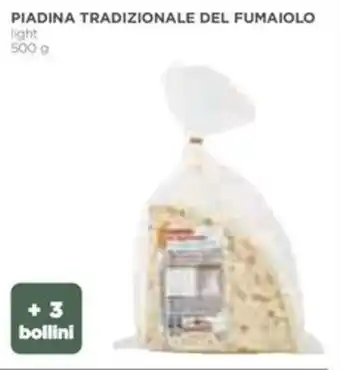 Coop PIADINA TRADIZIONALE DEL FUMAIOLO light 500 g offerta