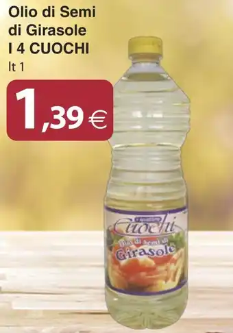 Docks Cash&Carry Olio di Semi di Girasole L 4 CUOCHI It 1 offerta