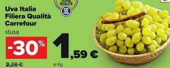 Carrefour Carrefour Uva Italia Filiera Qualità offerta
