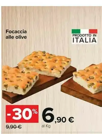 Carrefour Focaccia offerta