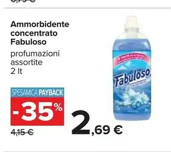 Carrefour Fabuloso Ammorbidente offerta