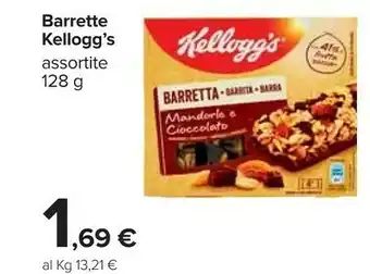 Carrefour Kellogg's Barrette offerta