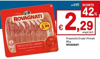 Iper La Grande Rovagnati Prosciutto crudo offerta