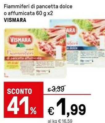Iper La Grande Vismara Pancetta offerta