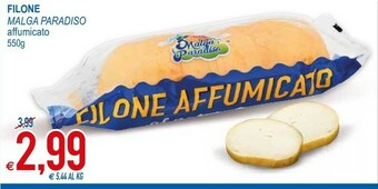 MD Discount Malga Paradiso Filone Affumicato offerta