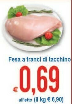 MD Discount Fesa A Tranci Di Tacchino offerta