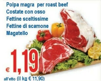 MD Discount Polpa Magra Per Roast Beef offerta