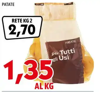 MEGA PATATE offerta