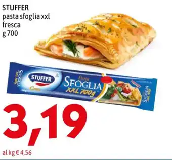 MEGA STUFFER pasta sfoglia xxl fresca g 700 offerta