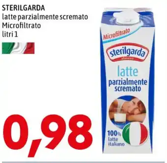MEGA STERILGARDA latte parzialmente scremato Microfiltrato litri 1 offerta