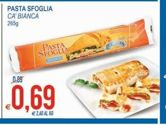 MD Discount Ca' Bianca - Pasta Sfoglia Fresca offerta