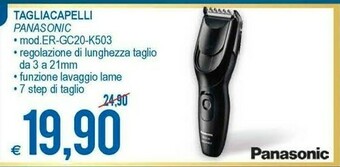 Panasonic Tagliacapelli ER-GC20-K503