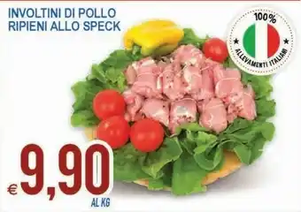 MD Discount Involtini Di Pollo Ripieni Allo Speck offerta